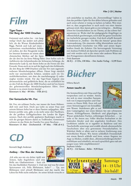 Ausgabe Mai 2010 - Klecks