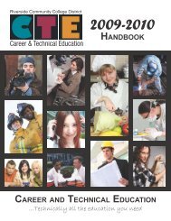 CTEHandbook - Riverside Community College District