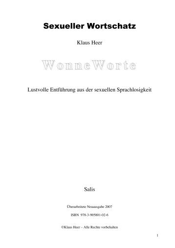 Wortschatz Homepage - Klaus Heer