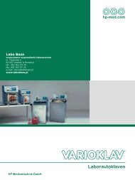 Autoklaven Vacuquick Rosch Medizintechnik