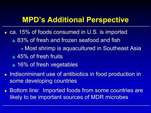 IFT Review of Antibiotic Resistance - Federation of Animal Science ...