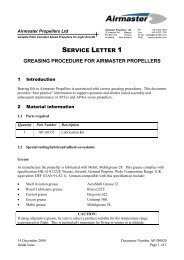 SL 1 Greasing Procedure.pdf - Airmaster Propellers