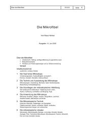 Die Mikrofibel - Naturkunde