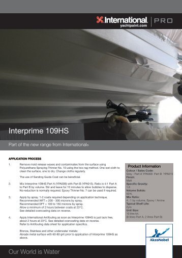 Interprime 109HS - Yachtpaint.com