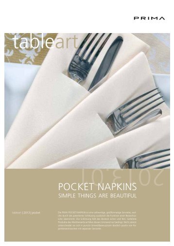 POCKET NAPKINS - prima