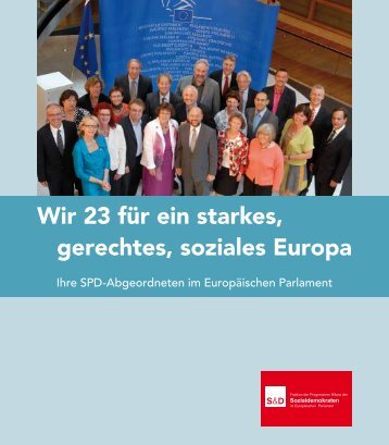 Wir 23 für ein starkes, gerechtes, soziales Europa - Udo Bullmann
