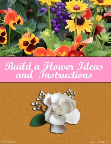 Build a Flower Ideas and Instructions - Custom Quilling