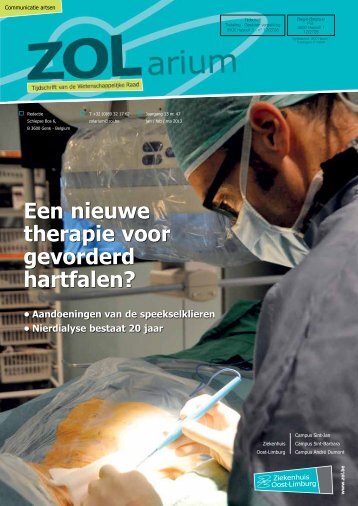 Een nieuwe therapie voor gevorderd hartfalen? - Ziekenhuis Oost ...