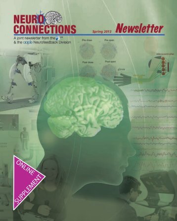 2013 Spring Supplement - International Society for Neurofeedback ...