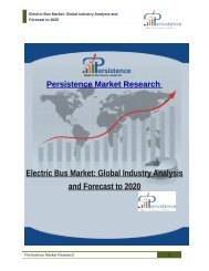 Electric Bus Market: Global Industry Analysis and Forecast to 2020