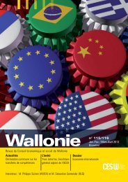 Wallonie nÂ°115/116 - Conseil Ã©conomique et social de la rÃ©gion ...