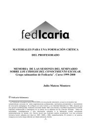 Memoria Seminario 1999-2000 - FedIcaria