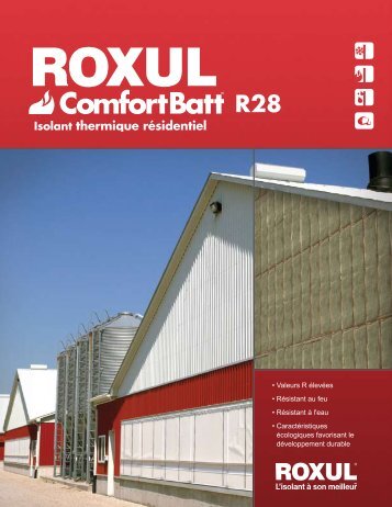 Brochure de ComfortBatt (R28) - Roxul