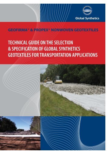 Geotextiles Guide - Global Synthetics