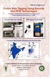 71. Cotton Bale Tagging Using Barcode and RFID Technologies