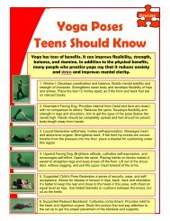 Teen Yoga.pub - Children's Heart Center