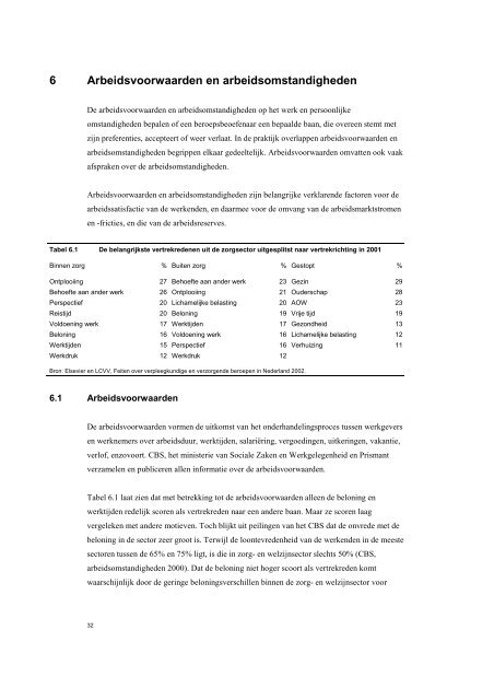 [PDF] De arbeidsmarkt van de zorgsector: data en modellen