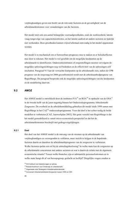 [PDF] De arbeidsmarkt van de zorgsector: data en modellen