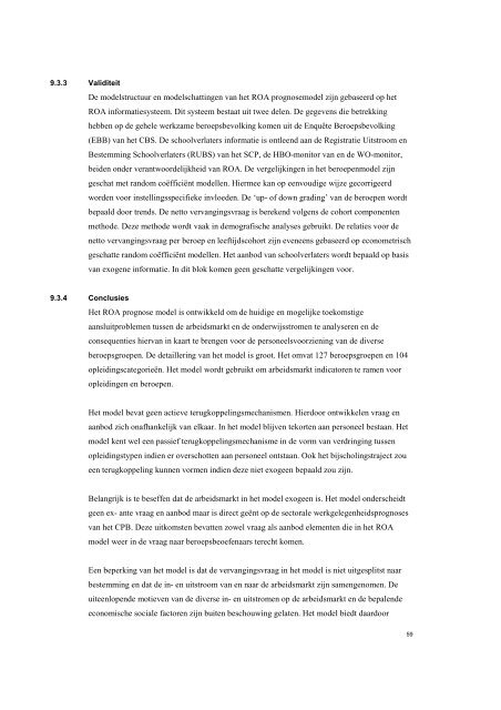 [PDF] De arbeidsmarkt van de zorgsector: data en modellen