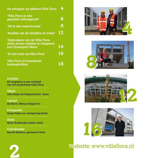 Digitaal magazine Villa Flora nr. 2