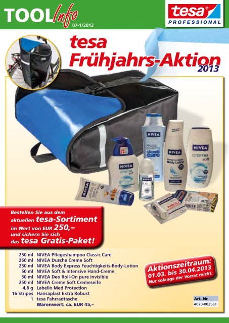 Frühjahrs-Aktion tesa