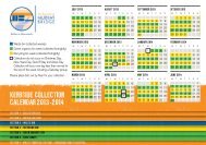 Kerbside Waste Collection Calendar 2013/2014 - Rural City of ...