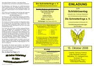 EINLADUNG Die Schmetterlinge e. V.