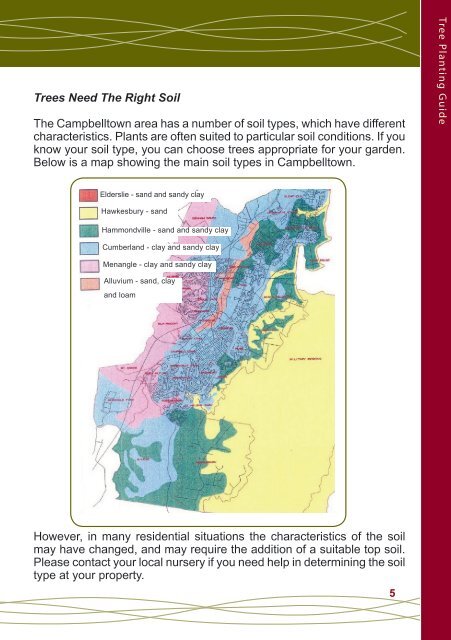 Campbelltown Tree Planting Guide - Campbelltown City Council