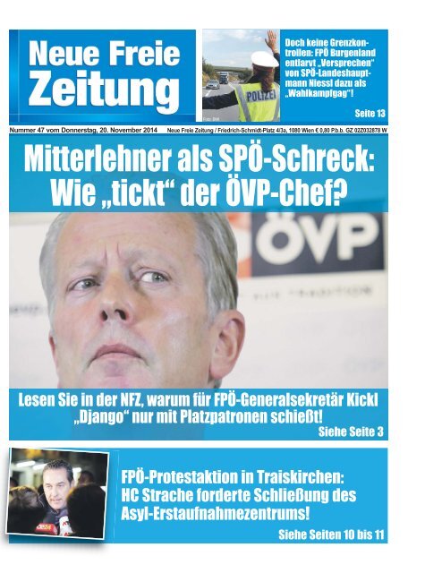 Mitterlehner als SPÖ-Schreck: Wie „tickt“ der ÖVP-Chef?