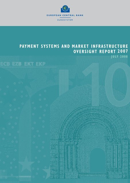 Payment systems and market infrastructure oversight ... - Maths-fi.com