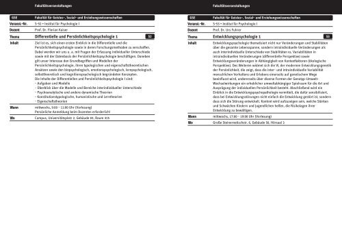 STUDIEREN Ab 50 WINTERSEMESTER 2010 / 11 - Otto-von ...