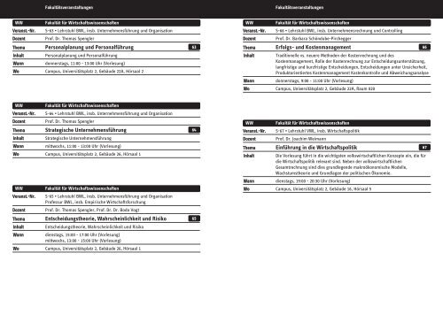 STUDIEREN Ab 50 WINTERSEMESTER 2010 / 11 - Otto-von ...