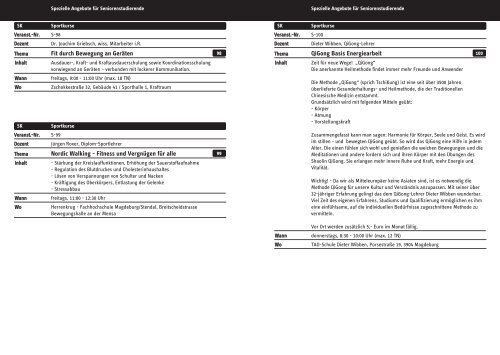 STUDIEREN Ab 50 WINTERSEMESTER 2010 / 11 - Otto-von ...