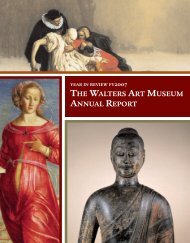 2007 Annual Report - The Walters Art Museum