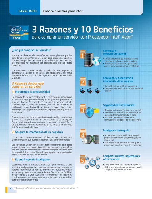 3 Razones y 10 Beneficios - BoletÃ­n de la ComputaciÃ³n