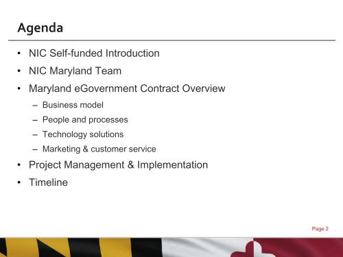 NIC eGov Services - DoIT Website - Maryland.gov