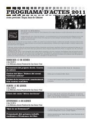 PROGRAMA D'ACTES 2011 - Xarxanet