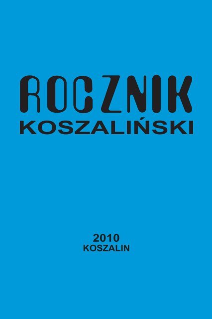 Wersja Pdf Koszaliåska Biblioteka Publiczna Koszalin