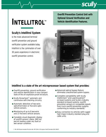 Intellitrol Overfill Prevention Control Unit - Acme Fluid Handling