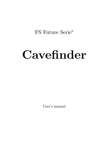 Cavefinder - OKM Metal Detectors