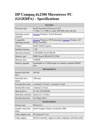 Hp Compaq Dx6120 Mt Drivers For Windows 7 32bit
