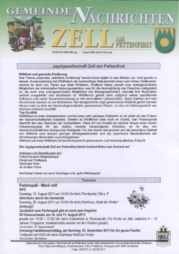 (282 KB) - .PDF - Zell am Pettenfirst