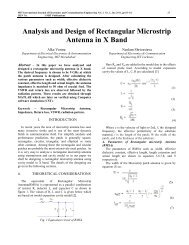 Analysis and Design of Rectangular Microstrip ... - MIT Publications