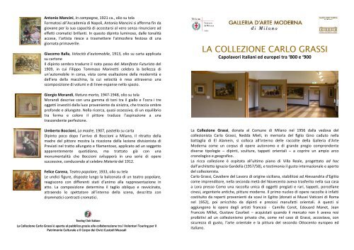 Collezione Grassi - Galleria d'Arte moderna di Milano