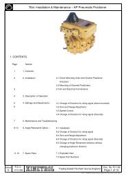 Title: Installation & Maintenance â AP Pneumatic Positioner - Kinetrol