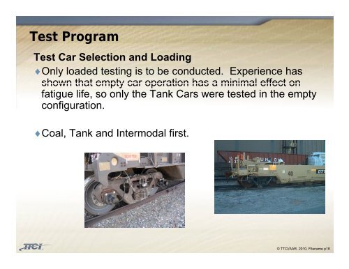 AAR/ARCI Freight Car Fatigue Task Force II - Marts-rail.org