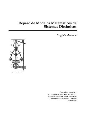 Repaso de Modelos MatemÃ¡ticos de Sistemas DinÃ¡micos - IACI ...