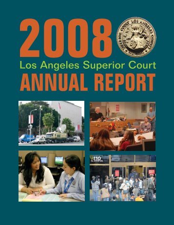 2008 Annual Report - Superior Court of California - County of Los ...