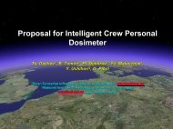 Proposal for Intelligent Crew Personal Dosimeter - Wrmiss.org