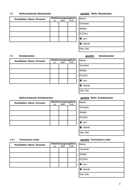 Papiervorlagen - DLRG Landesverband Niedersachsen e.V.